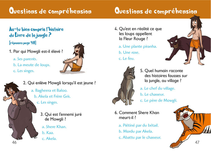 Le Livre de la jungle - CE1