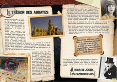 Coffret Escape game Arsène Lupin contre Sherlock Holmes