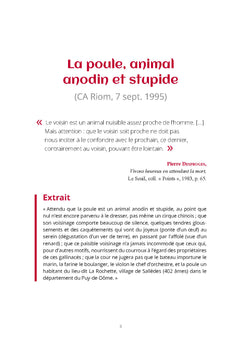 Les petits arrêts de la jurisprudence insolite