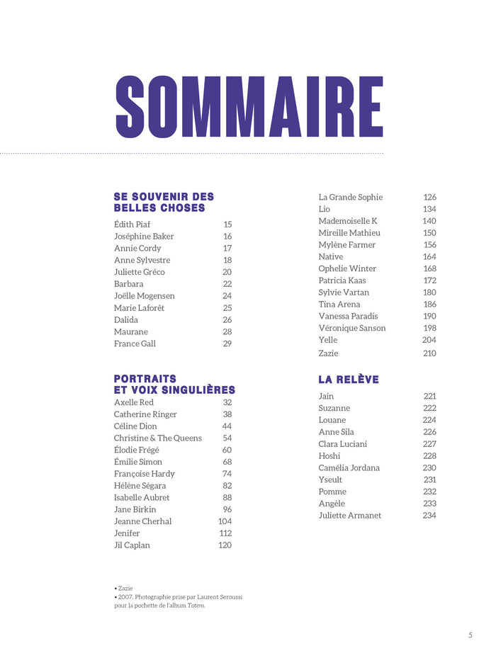 Chanteuses: La chanson française au féminin