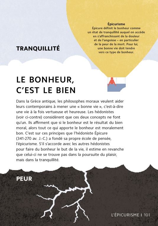 La Philosophie en 101 infographies - Guides graphiques larousse
