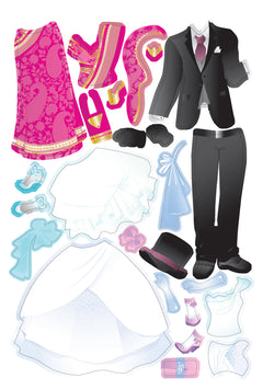 Mariés du monde à habiller