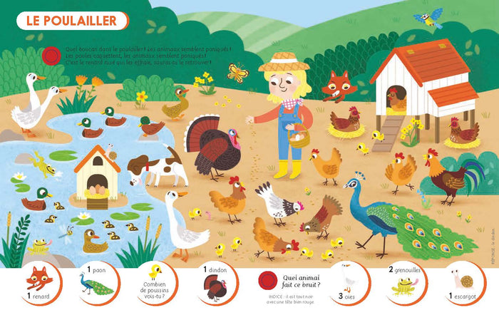 Ecoute et trouve - La ferme