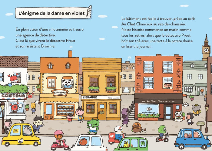 L'énigme de la dame en violet