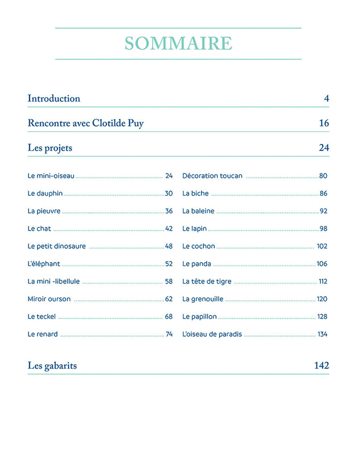 Animaux tuftés avec Clotilde Puy