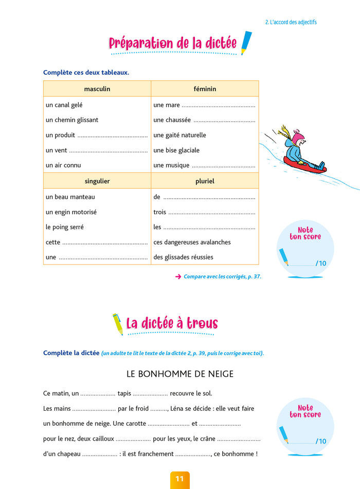 Pour comprendre dictées CM1