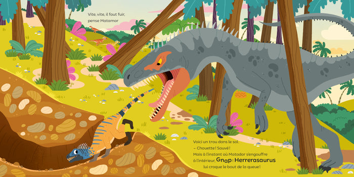 Eoraptor se croit très fort !