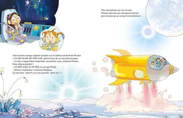 Les Coquinettes dans l'espace