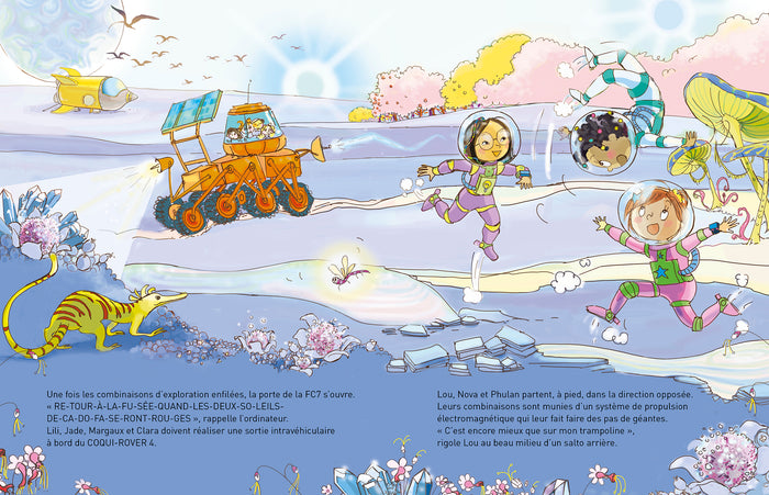 Les Coquinettes dans l'espace