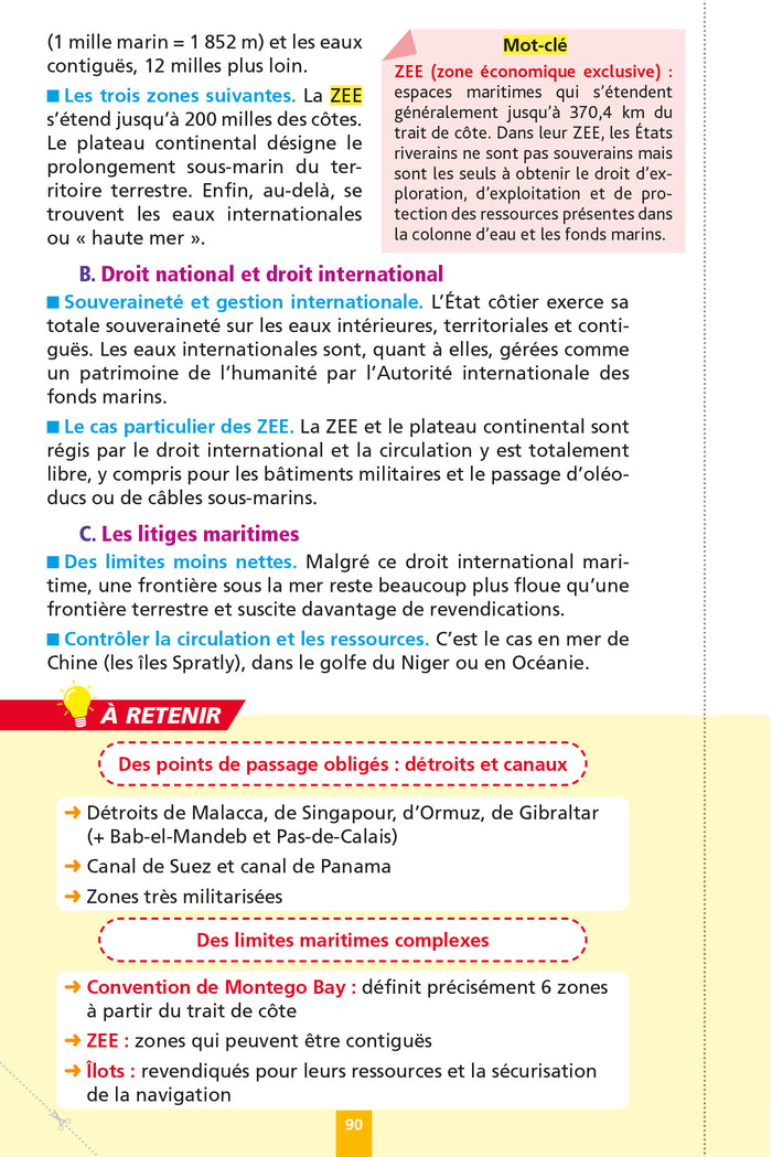 Objectif BAC Fiches détachables Histoire-Géographie Tronc commun Terminale