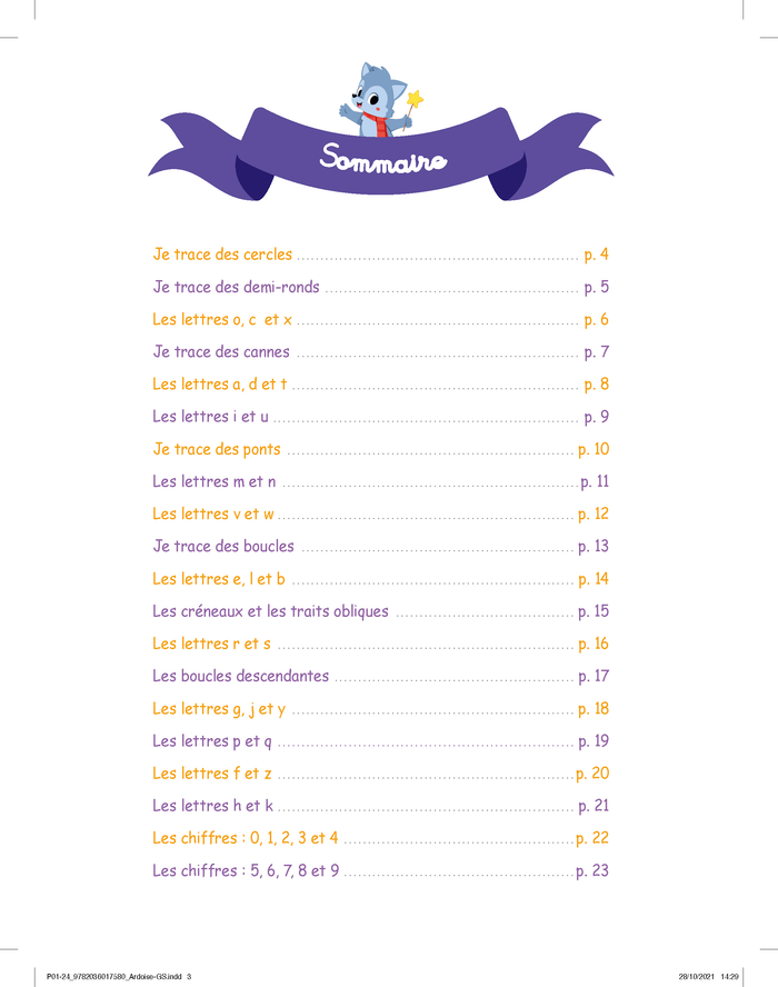 Mon super cahier ardoise grande section - Petites lettres - Chiffres