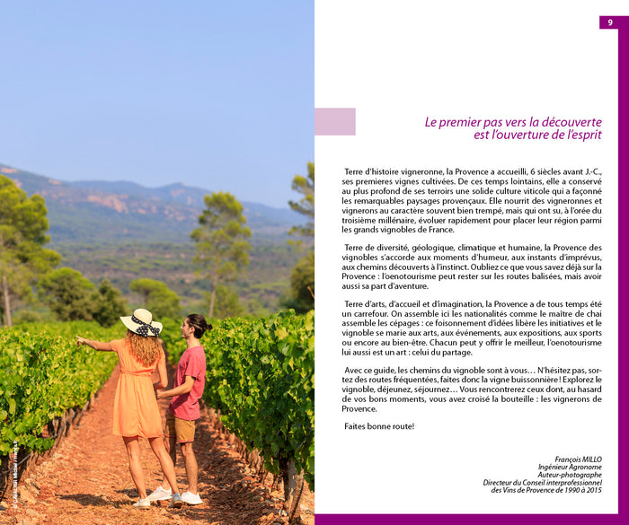 Guide du routard oenotourisme en Provence