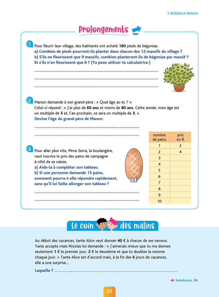 Pour comprendre Résolution de problèmes CM1