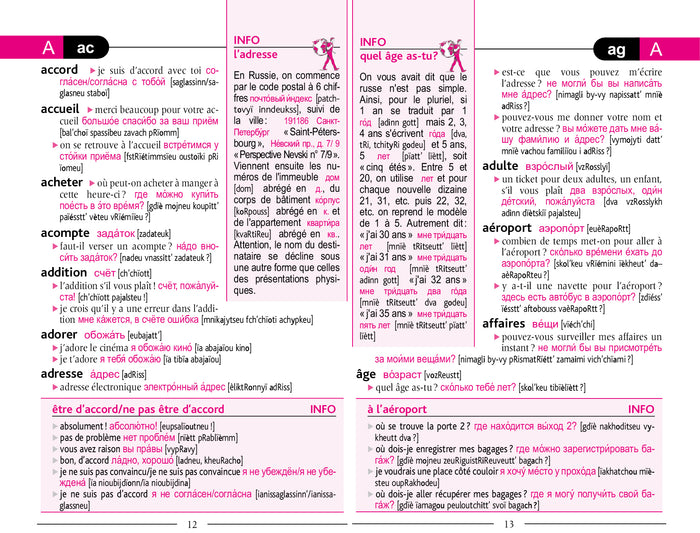 Le Routard guide de conversation Russe