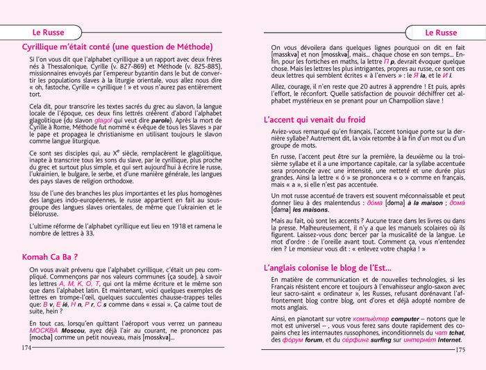 Le Routard guide de conversation Russe