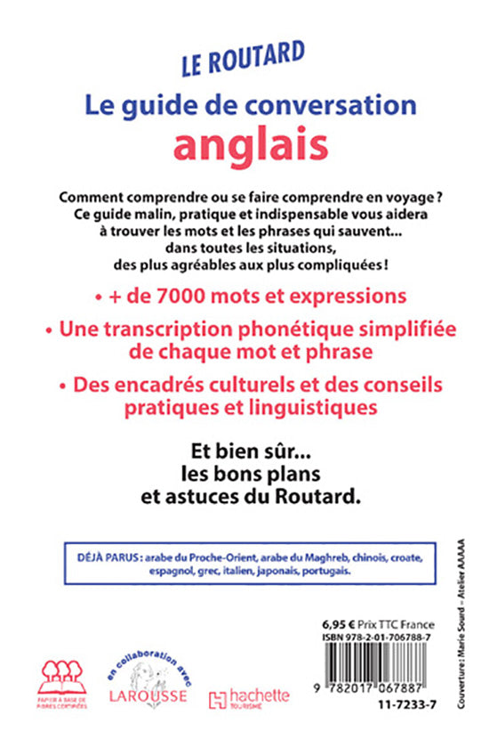 le routard guide de conversation anglais
