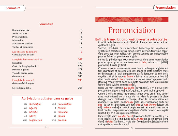 le routard guide de conversation anglais