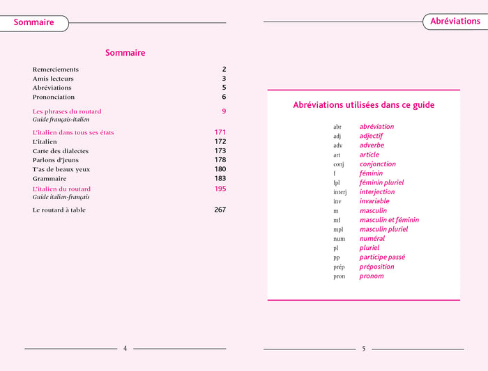 Le Routard guide de conversation italien