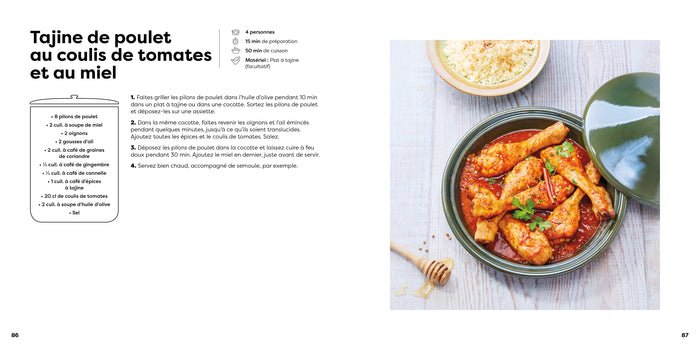 100 recettes tajines, couscous & co