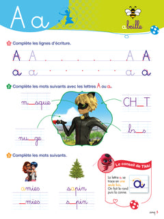 Miraculous - Mon cahier d'écriture