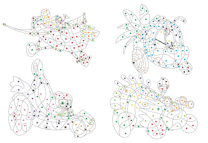 Mes tout premiers coloriages magiques Gigantosaurus