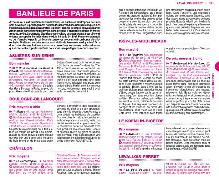 Guide du Routard restos et bistrots de Paris