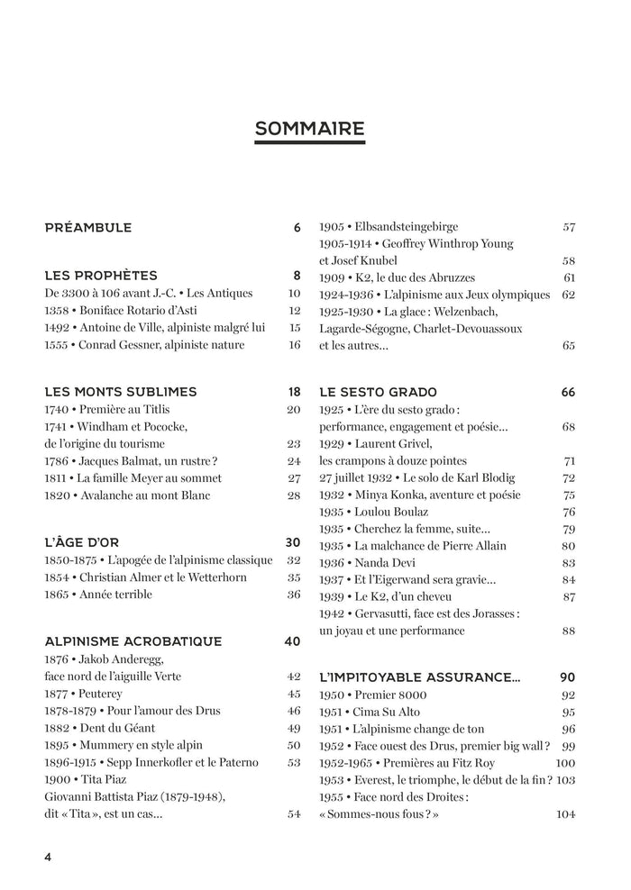 Une histoire de l'alpinisme