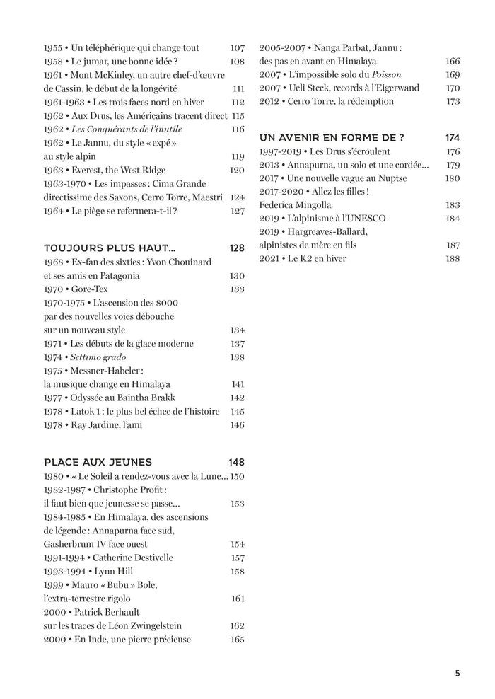 Une histoire de l'alpinisme