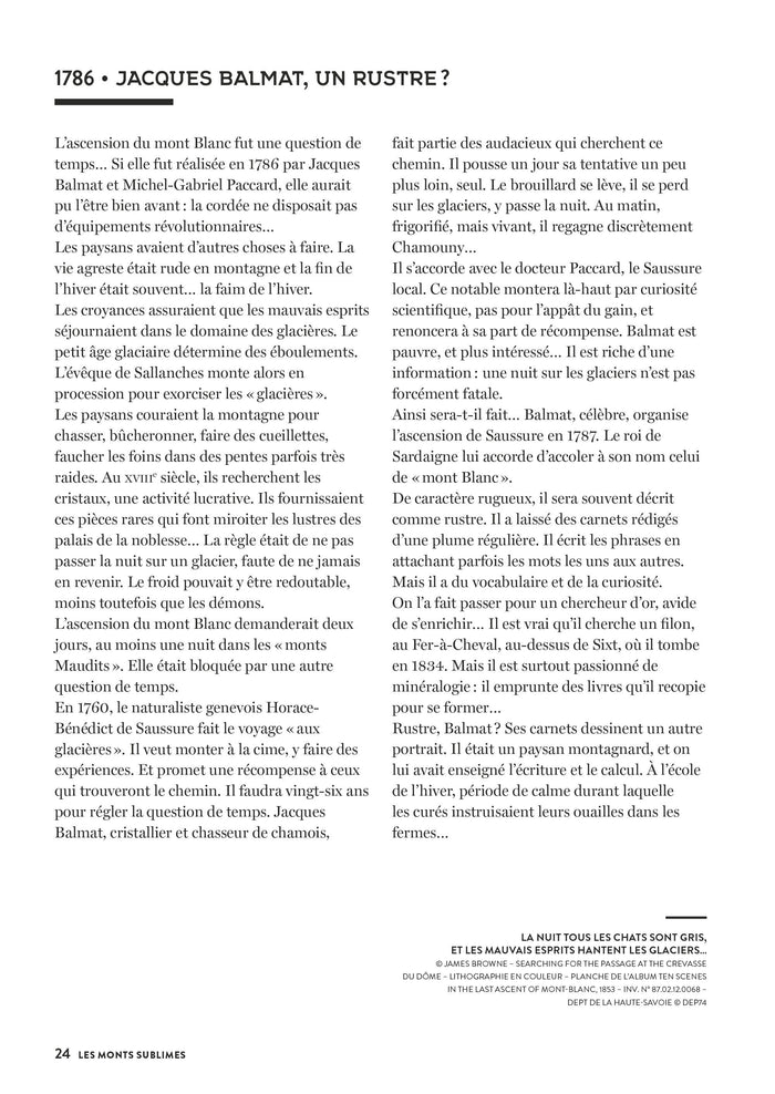 Une histoire de l'alpinisme