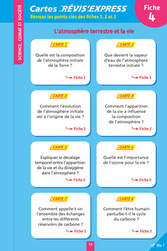 Objectif BAC Fiches détachables Enseignement scientifique Terminale