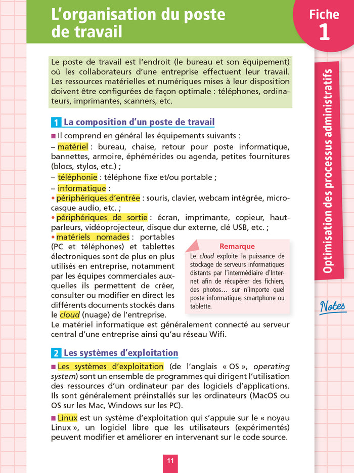 Objectif BTS SAM -  Fiches Tout-en-un