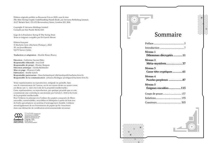 Le livre d'énigmes d'Alan Turing