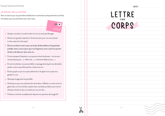 Ce que je n'ai jamais osé (m')avouer