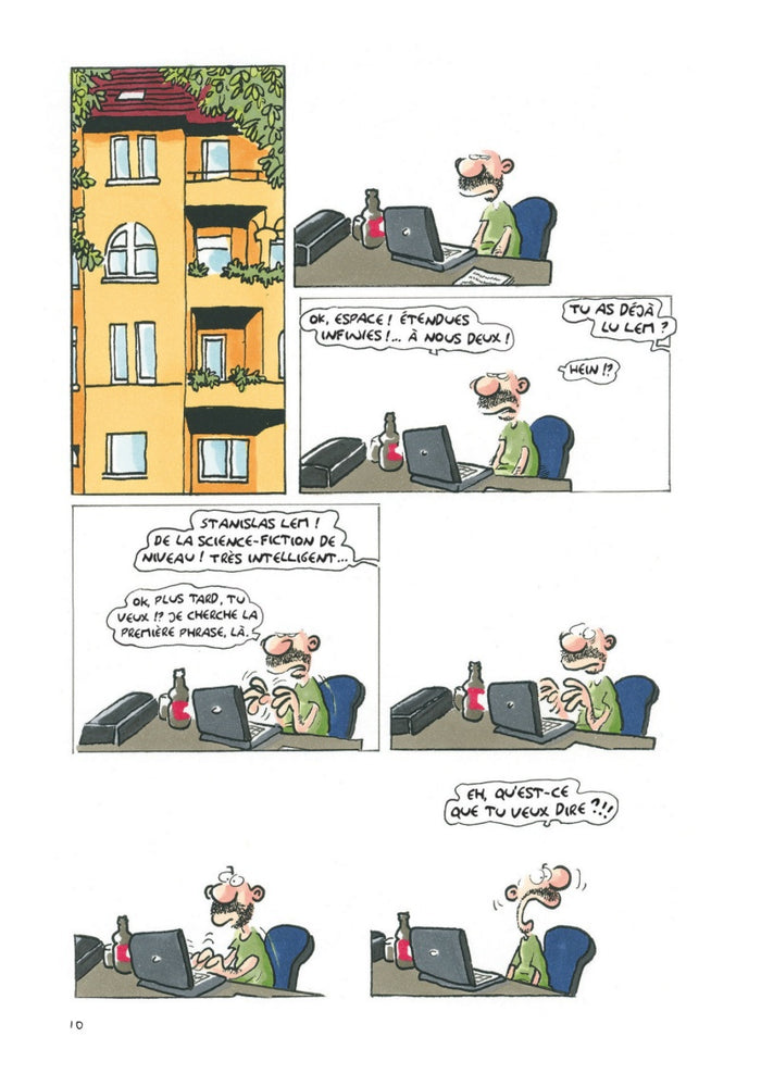 Barry Rousten: Dans l'espace, personne t'entend grogner