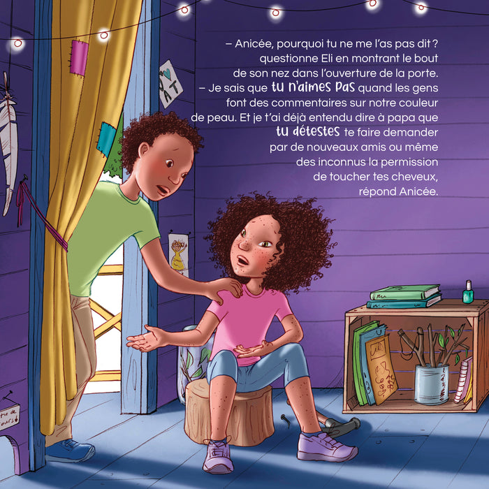 La peau étoilée d'Anicée