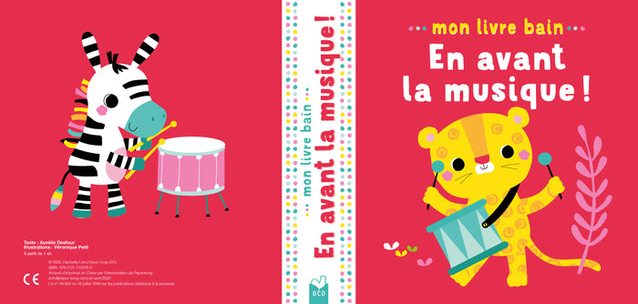 Mon livre bain - En avant la musique !