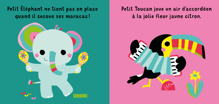 Mon livre bain - En avant la musique !