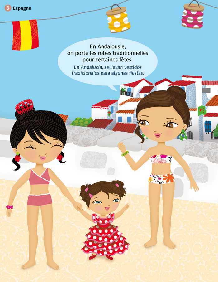 Stickers - Robes du monde