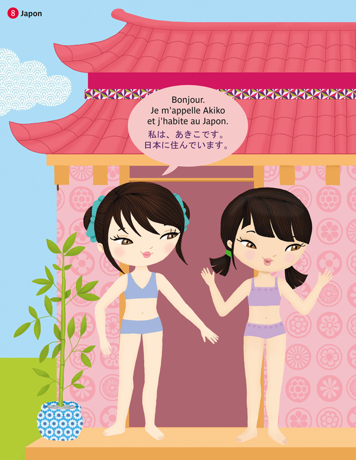 Stickers - Robes du monde