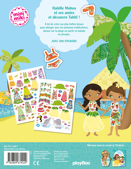 Minimiki - Stickers - Habille Mohea à Tahiti