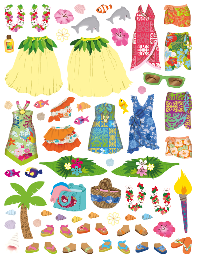 Minimiki - Stickers - Habille Mohea à Tahiti
