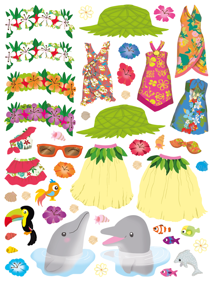 Minimiki - Stickers - Habille Mohea à Tahiti