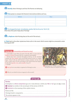 Reading Guide - Fahrenheit 451