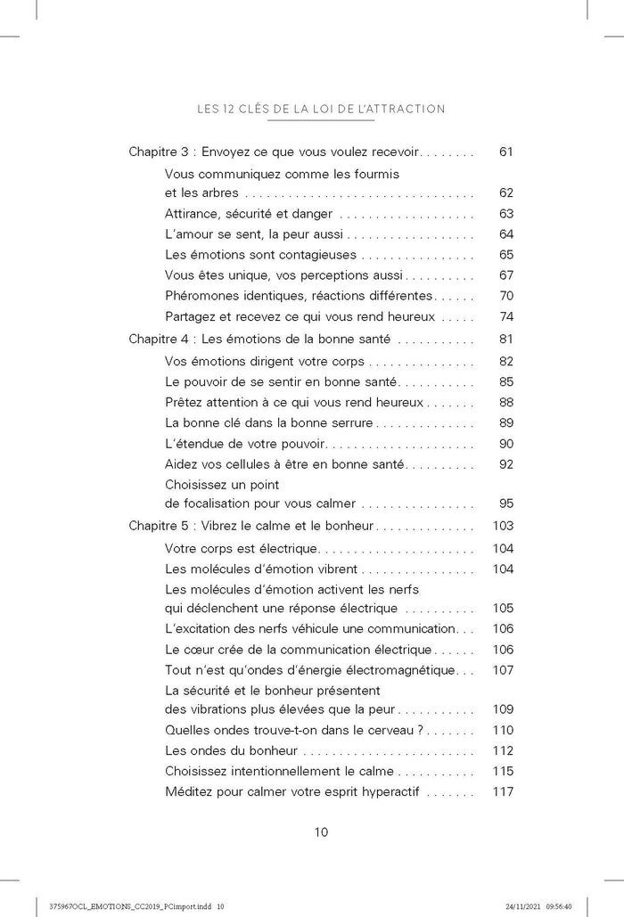 Les 12 clés de la loi de l'attraction