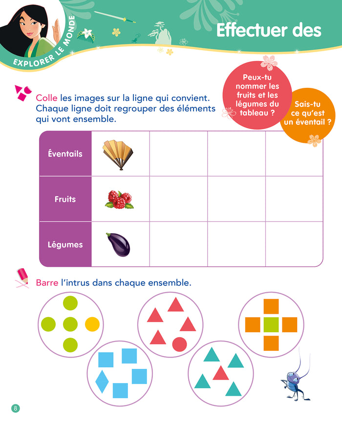 Disney - Princesses - Mon année de Grande Section