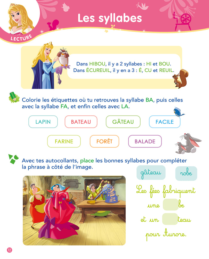Disney - Princesses - Mon année de Grande Section