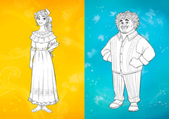 ENCANTO, LA FANTASTIQUE FAMILLE MADRIGAL - Mes Coloriages - Disney