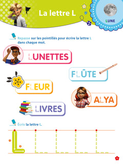 Miraculous - J'apprends à écrire les majuscules PS - MS (3-5 ans)