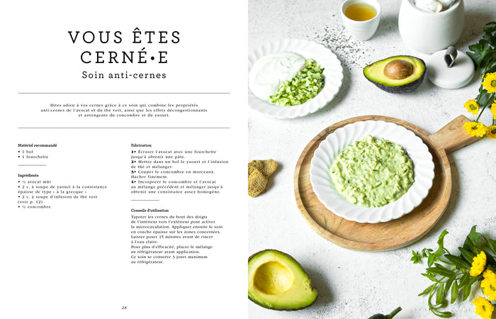 Cuisine ta cosméto: 40 recettes pour réaliser ses cosmétiques avec les produits du frigo et du placard