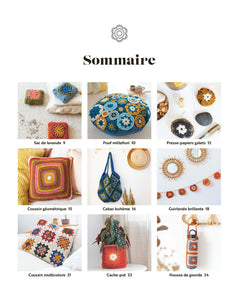 L'atelier granny square: Plus de 20 projets au crochet pop et vitaminés...